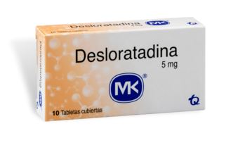 DESLORATADINA 5 mg X 10 TABLETAS (MK)