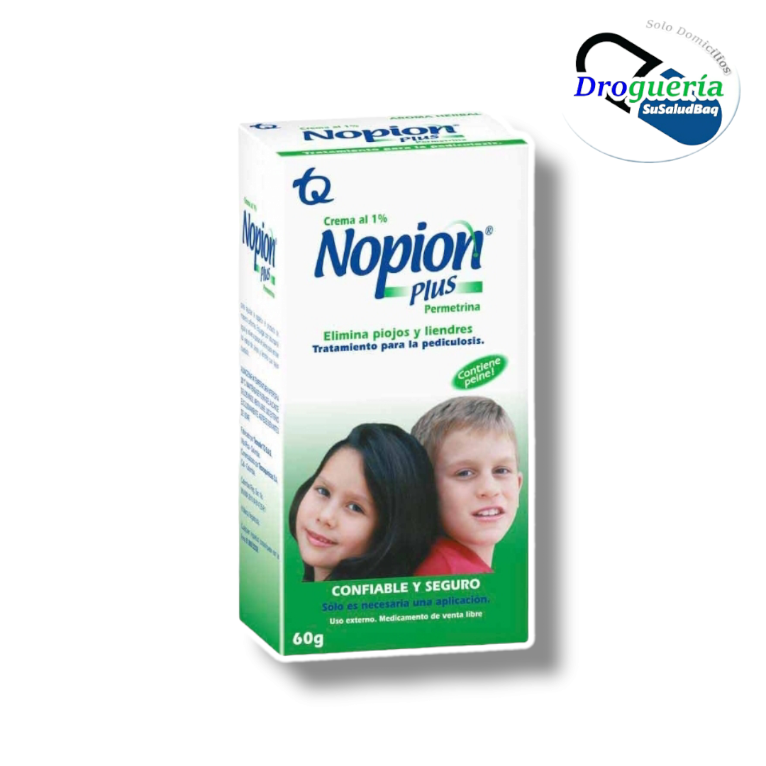 NOPION PLUS CREMA PARA EL CABELLO AL 1% X 60 g