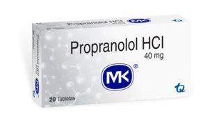 PROPRANOLOL HCL 40 MG X 30 TABLETAS (MK)