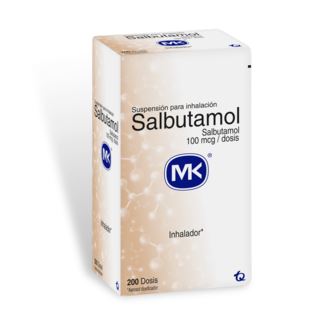 SALBUTAMOL INHALADOR X 200 DOSIS (MK)