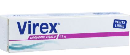 VIREX UNGUENTO TÓPICO X 15 g