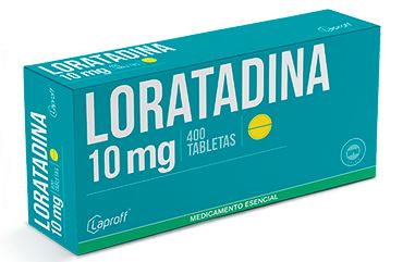 LORATADINA 10 mg X 10 TABLETAS (LAPROFF)