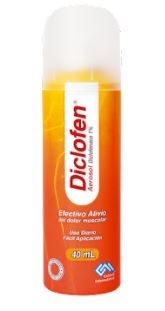 DICLOFEN 1% AEROSOL X 40 ml