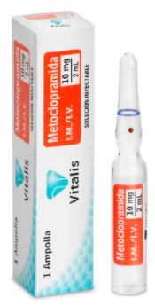 METOCLOPRAMIDA 10 mg AMPOLLA X 2 ml VITALIS