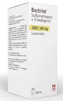 BACTRIM 200 mg/40 mg SUSPENSIÓN X 100 ml