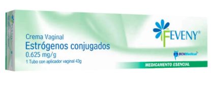 ESTROGENO CONJUGADOS 0.625 mg CREMA VAGINAL X 43 g FEVENY