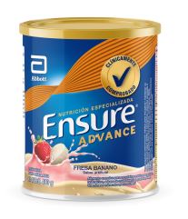 ENSURE ADVANCE X 400 g SABOR A FRESA BANANO