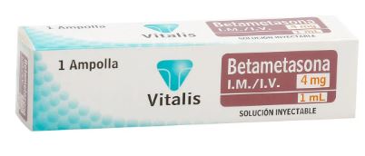 BETAMETASONA 4 mg AMPOLLA X 1 ml VITALIS
