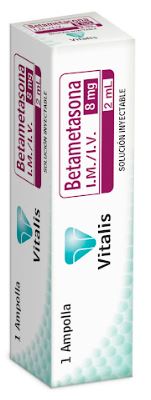 BETAMETASONA 8mg AMPOLLA X 1 ml VITALIS