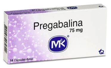 PREGABALINA 75 mg CAJA X 14 CÁPSULAS MK