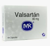 VALSARTAN 80 mg X 30 CÁPSULAS MK