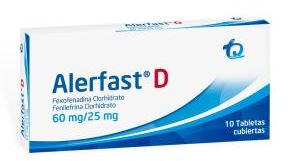 ALERFAST D CAJA X 10 TABLETAS
