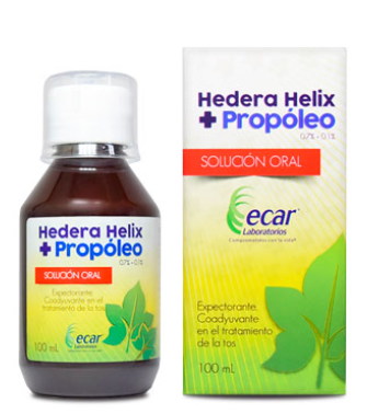 HEDERA HELIX + PROPOLEO JARABE X 100 ml ECAR