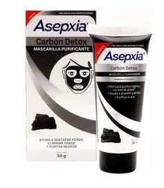 MASCARILLA ASEPXIA CARBON X 30 g