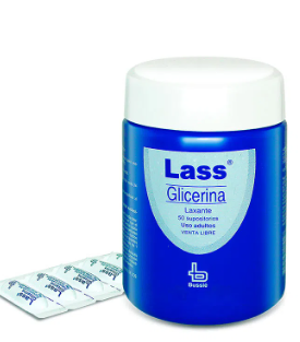 SUPOSITORIO DE GLICERINA ADULTOS X 5 UNIDADES LASS