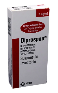 DIPROSPAN 7 mg JERINGA PRELLENADA X 1 ml