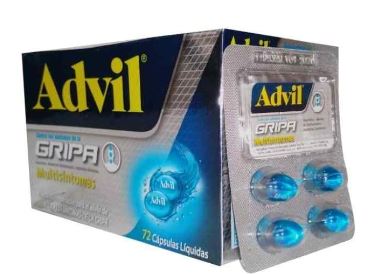 ADVIL GRIPA SOBRE X 4 CÁPSULAS
