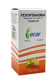 Fexofenadina suspension x 150 ml ecar