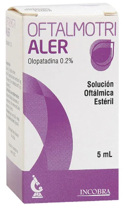 OLOPATADINA 0.2% SOLUCIÓN OFTALMICA X 5 ml OFTALMOTRIALER