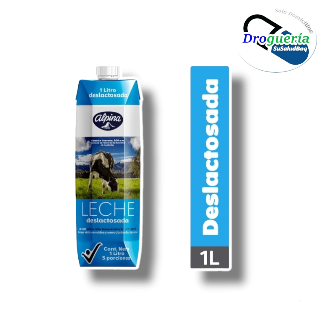LECHE ALPINA DESLACTOSADA 1 LITRO