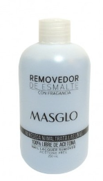 REMOVEDOR ESMALTE AZUL CONFRAGANCIA X 250 ml MASGLO