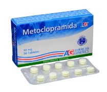METOCLOPRAMIDA 10mg CAJA X 30 TABLETAS AG
