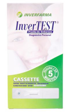 PRUEBA DE EMBARAZO CASSETE INVERFARMA