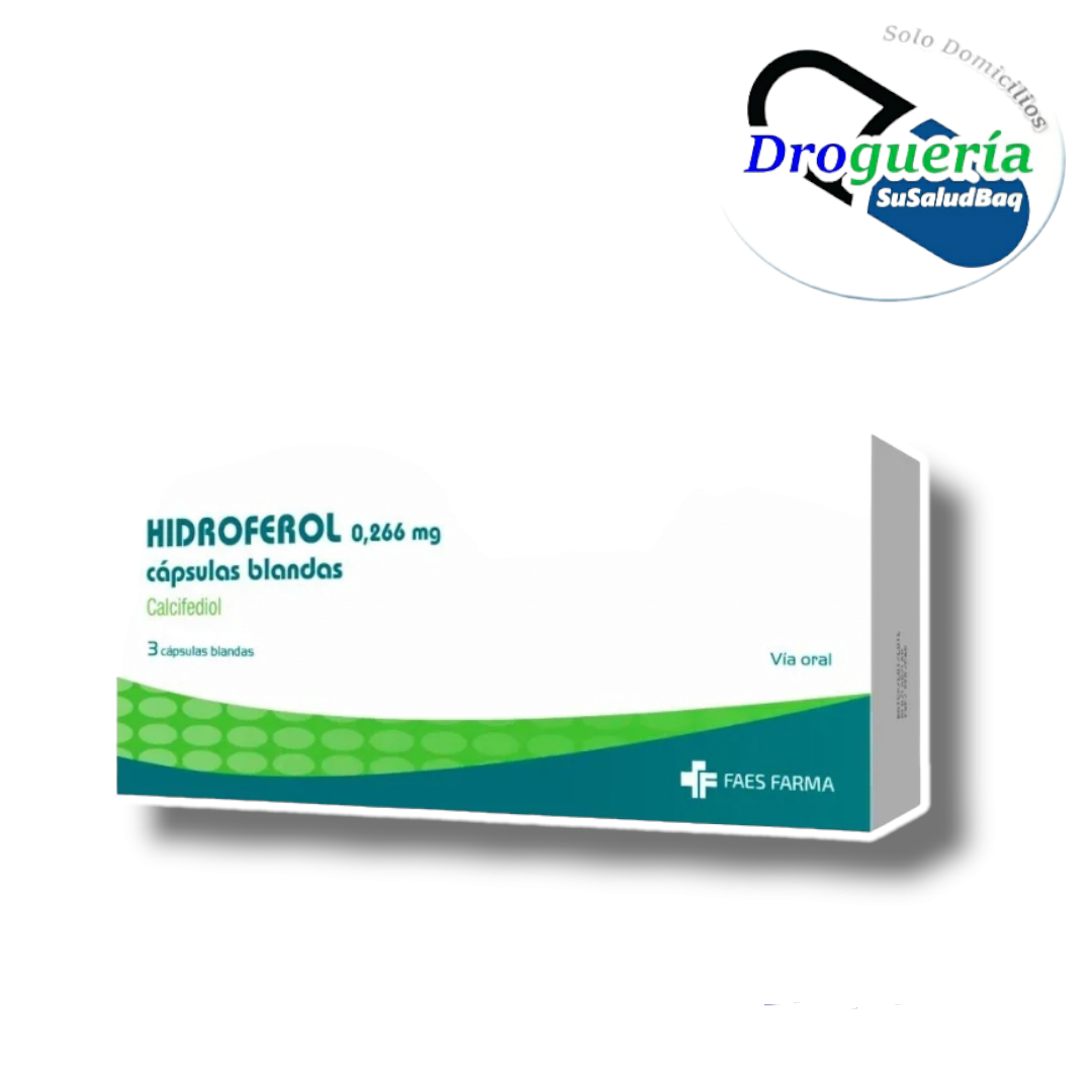 HIDROFEROL X 3 CÁPSULAS