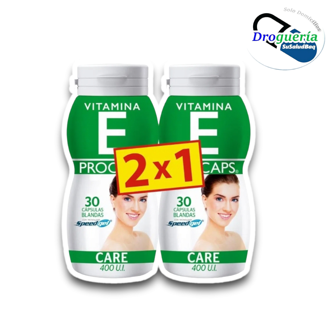 VITAMINA E 400 U.I X 30 CÁPSULAS 2x1 PROCAPS