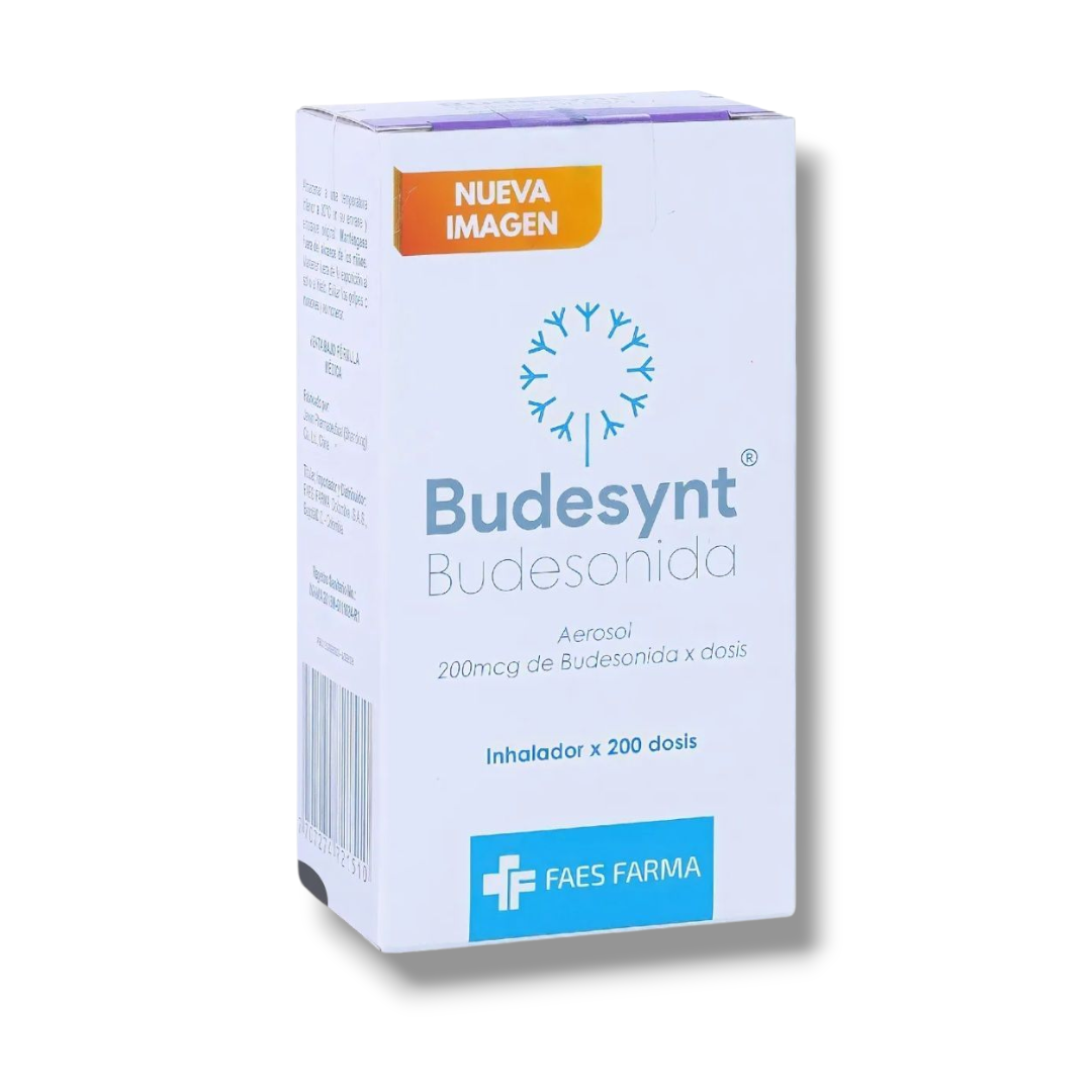 BUDESONIDA 200 MCG INHALADOR X 200 DOSIS BUDESYNT