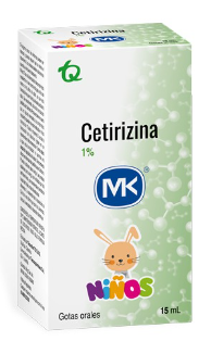 CETIRIZINA 1% GOTAS NIÑOS X 15 ml MK