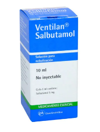 Ventilan solución para nebulización x 10 ml