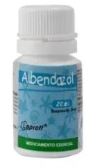 ALBENDAZOL SUSP X 15 ML (LAPROFF)