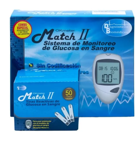 Glucometro okmeter match II