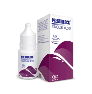 TImolol 0,5% gotas x 5 ml Prestiblock