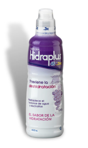 HIDRAPLUS 45 UVA CON ZINC X 400 ml