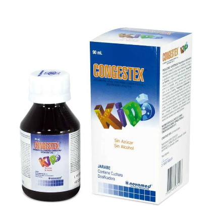 CONGESTEX GRIPA KIDS JARABE X 90 ml