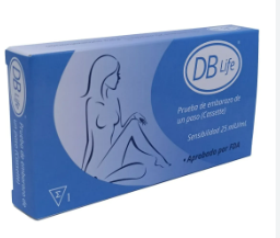 Prueba de embarazo cassete db life