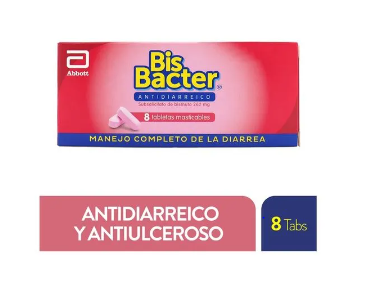 Bis bacter x 8 tabletas masticables