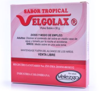 VELGOLAX POLVO SOBRE X 30 g SABOR TRADICIONAL