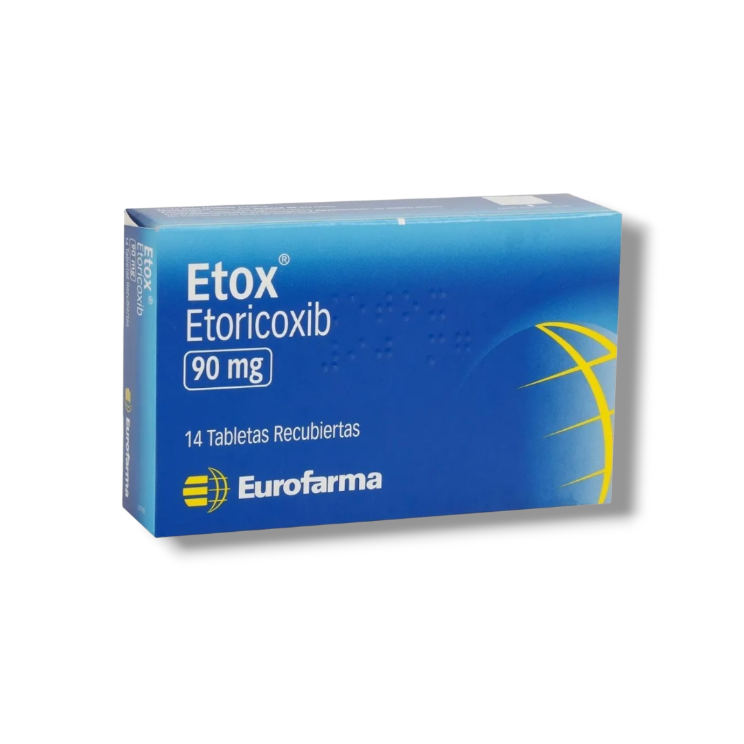 Etox 90mg x 14 tabletas