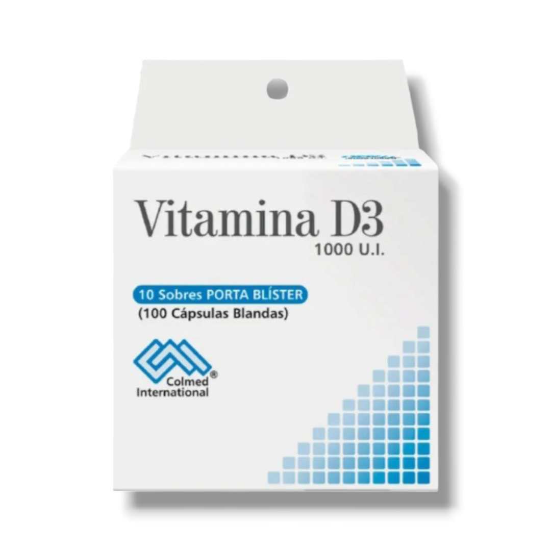 Vitamina d3 1000 u.i x 10 capsulas