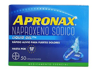 APRONAX LIQUID GELS CAJA  X 8 CÁPSULAS BLANDAS