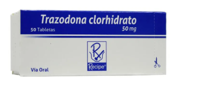 Trazodona 50mg caja x 50 tabletas recipe