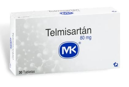 Telmisartan 80mg x 30 tabletas mk
