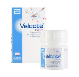 Valcote 500mg x 30 tabletas