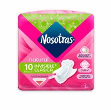 Nosotras natural invisible clasica cur-v x 10 und