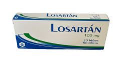 Losartan 100mg x30 tabletas (expofarma)