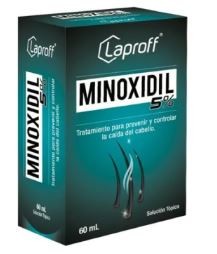 Minoxidil 5% solucion topica 60ml laproff