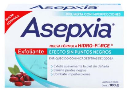 JABON ASEPXIA EXFOLIANTE X 100 g